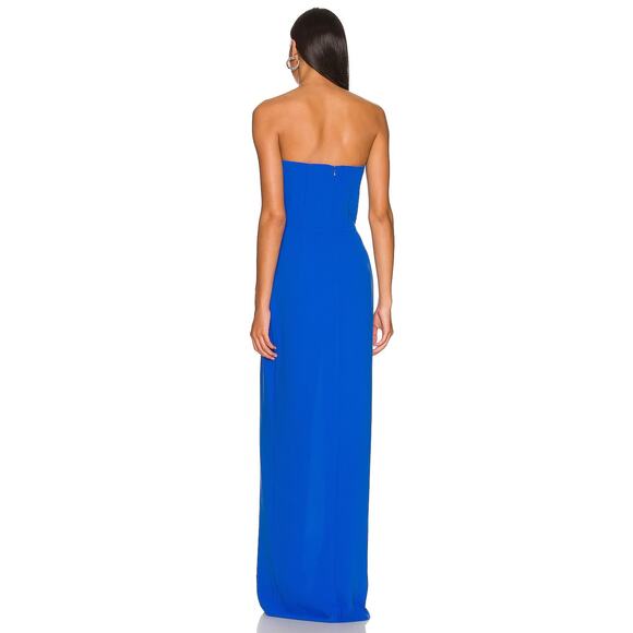 Amanda Uprichard Cherri Gown Maxi Strapless Party Formal Gala Prom Classy Sz S - Picture 3 of 10
